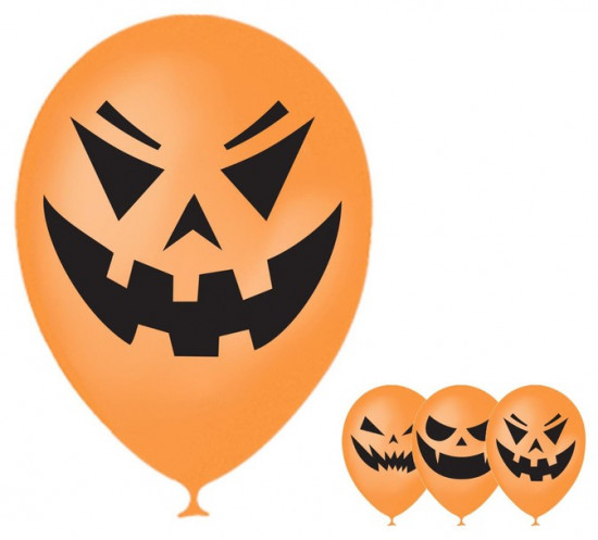 Набор шаров воздушных «Страшные тыквы»