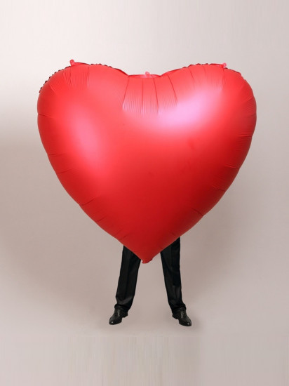 Шар воздушный «Сердце красное»