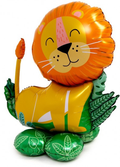Шар воздушный «Лев на подставке»