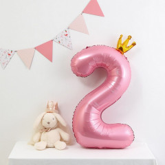 Шар воздушный «Цифра 2» - Фото 2