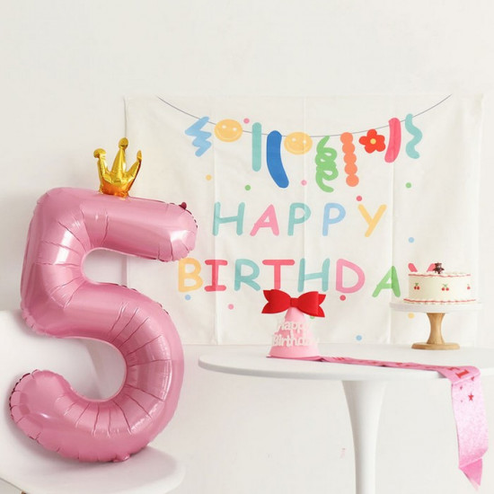 Шар воздушный «Цифра 5»