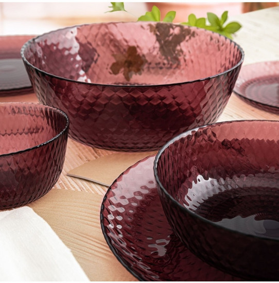 Тарелка суповая «Идиллия лилак»