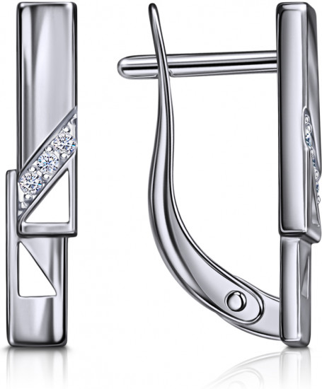 Комплект украшений из серебра