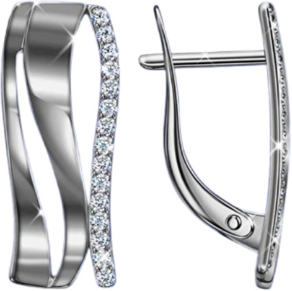 Комплект украшений из серебра