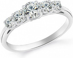 Комплект украшений из серебра