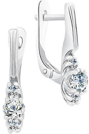 Комплект украшений из серебра