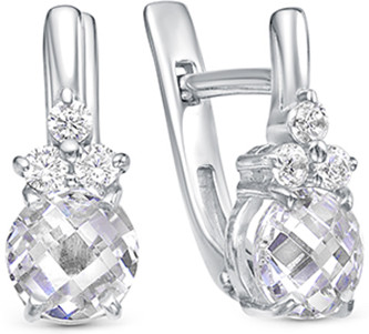 Комплект украшений из серебра