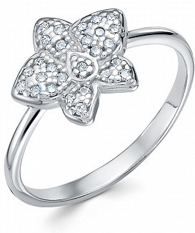 Комплект украшений из серебра