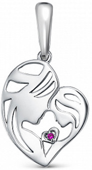 Комплект украшений из серебра