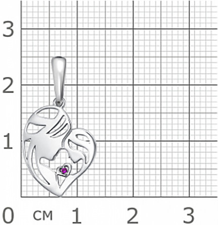 Комплект украшений из серебра