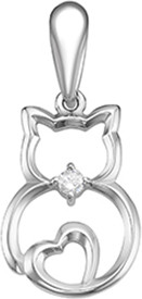 Комплект украшений из серебра