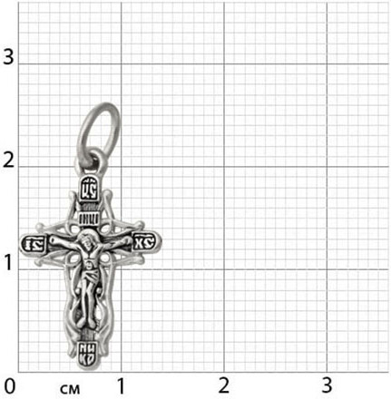 Комплект украшений из серебра