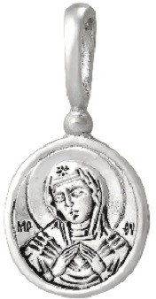 Комплект украшений из серебра