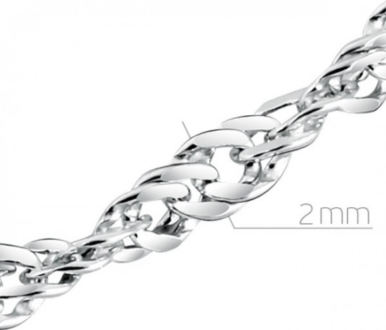 Комплект украшений из серебра