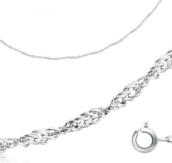 Комплект украшений из серебра