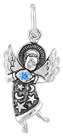 Комплект украшений из серебра