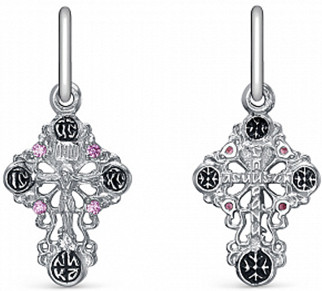 Комплект украшений из серебра