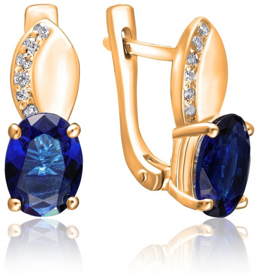 Комплект украшений из серебра