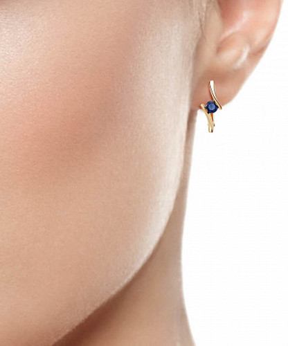 Комплект украшений из серебра