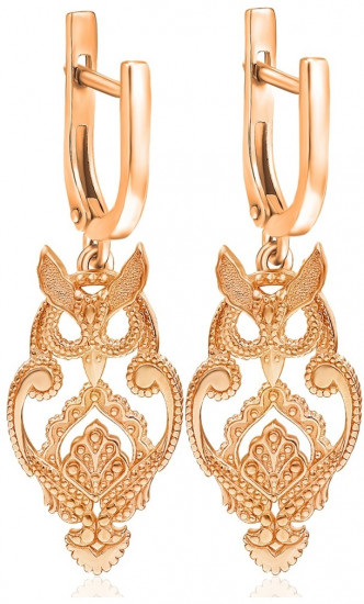 Комплект украшений из серебра