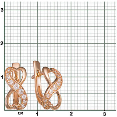 Комплект украшений из серебра