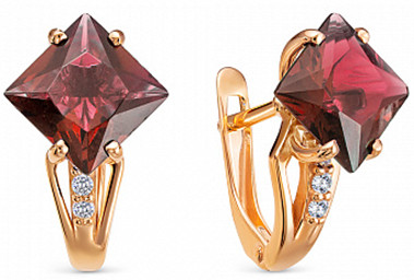 Комплект украшений из серебра