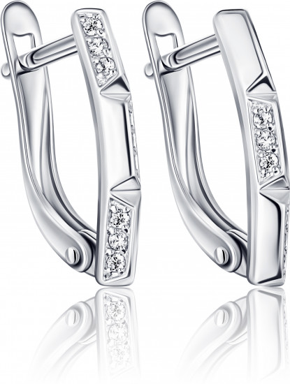 Комплект украшений из серебра