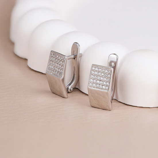 Серьги из серебра