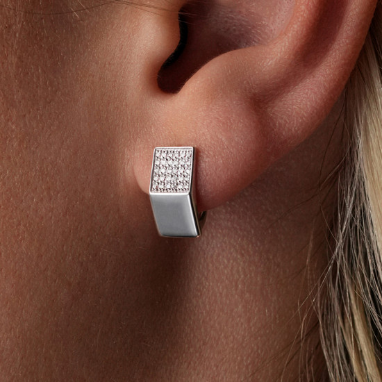 Серьги из серебра