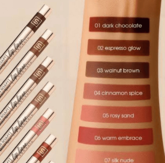 Карандаш для губ гелевый «Kiss Sculpt Easy Glide Lip Liner», оттенок 06