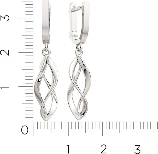 Серьги из серебра