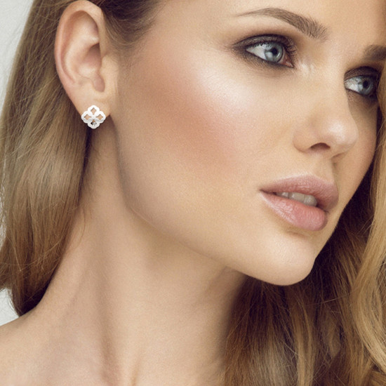 Серьги из серебра