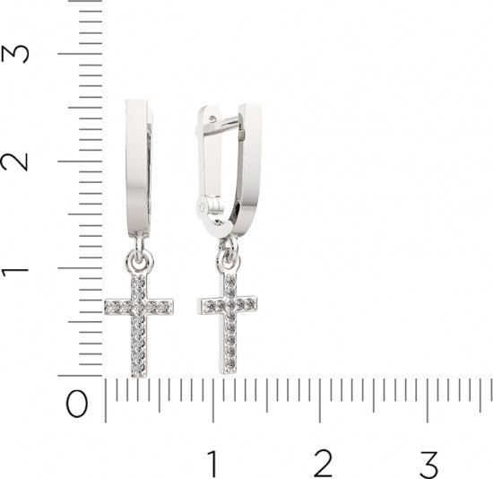 Серьги из серебра