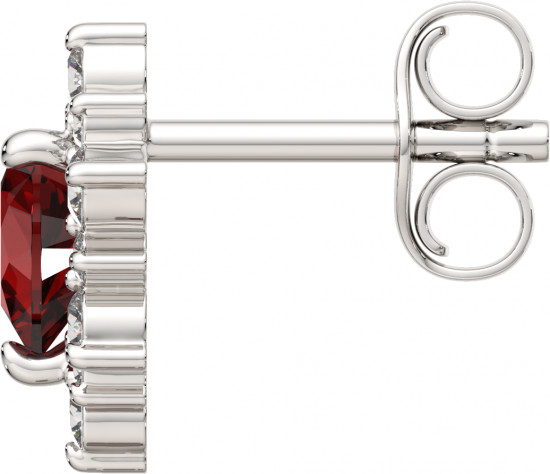 Серьги из серебра