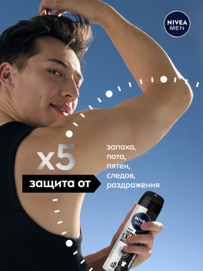 Дезодорант-антиперспирант «Черное и белое. Невидимый Original»