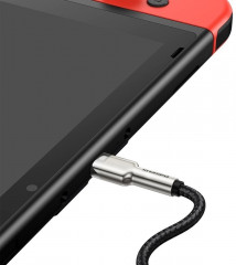 Кабель Cafule Series Metal CATJK-D01 Type-C-Type-C 5A PD 100W - Фото 2