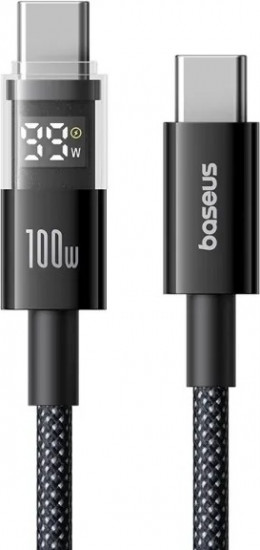Кабель Baseus USB TypeC (M), P10382702121-00 черный