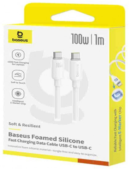 Кабель Baseus E0426701 Type-C-Type-C PD 20W