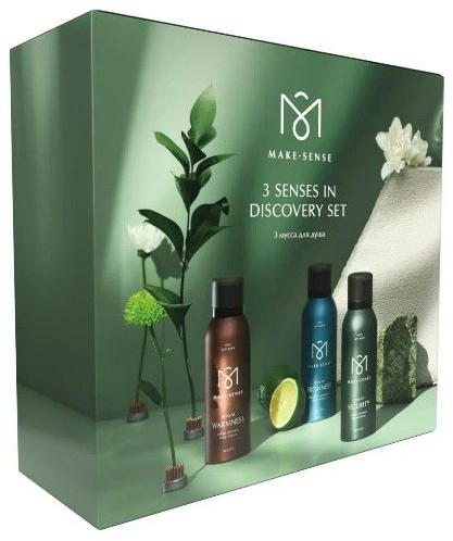 Подарочный набор муссов для душа «3 Senses In Discovery Set»