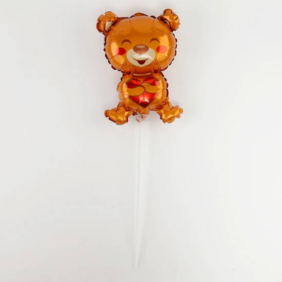 Шар воздушный «Мишка с сердцем»
