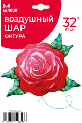Шар воздушный «Акварельная роза» - Фото 3