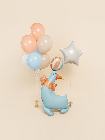 Шар воздушный «Цирк. Весёлый тюлень»