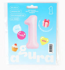 Шар воздушный «Цифра 1» - Фото 1