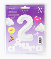 Шар воздушный «Цифра 2» - Фото 1