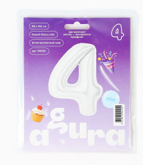 Шар воздушный «Цифра 4» - Фото 1