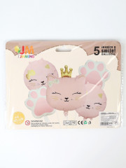 Набор шаров воздушных «Кошечка с короной» - Фото 1