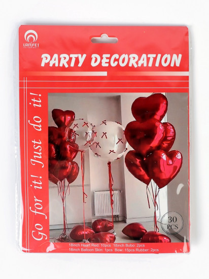 Набор шаров воздушных «С любовью»