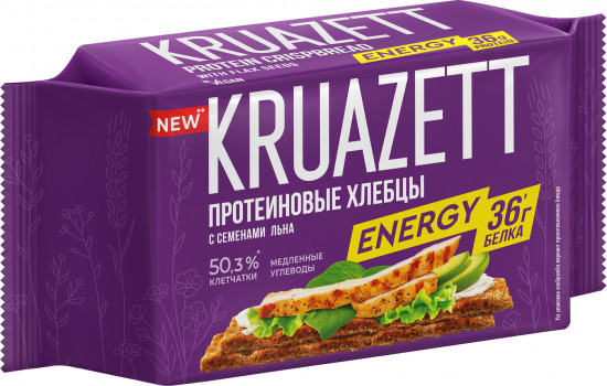 Протеиновые хлебцы с семенами льна «Energy»
