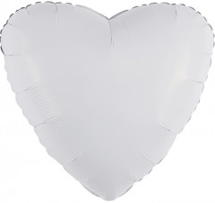 Набор шаров воздушных «Белое сердце» - Фото 1