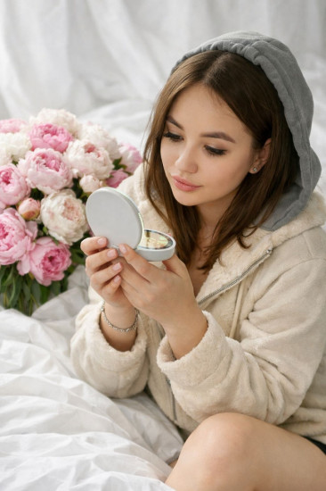 Складное зеркало с LED-подсветкой